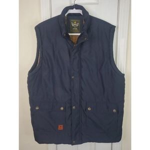 Cool Choice Authentic Outdoor Leisure Collection Faux Fur Lined Vest Jacket 2X